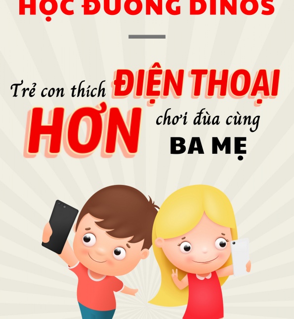 THỜI BÁO DINOS #1 || TRẺ EM NGHIỆN ĐIỆN THOẠI NHƯ THẾ NÀO 