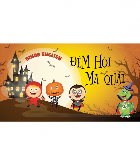 CHÀO ĐÓN THÁNG 10 CÙNG DINOS VỚI ĐÊM HỘI MA QUÁI 